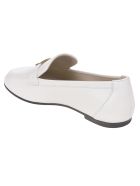 Tod's T Logo Plaque Loafers Tod's T Logo Plaque Loafers - Latte