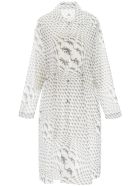 Marine Serre Printed Raincoat Marine Serre Printed Raincoat - WHITE