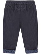 Fendi Kids Jans Fendi Kids Jans - Blue