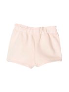 Chloé Pink Shorts Chloé Kids With Bow Chloé Pink Shorts Chloé Kids With Bow - Rosa