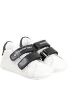 Givenchy White Shoes For Babykids With Logo Givenchy White Shoes For Babykids With Logo - White