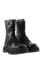Premiata M4970 Laced Boot Premiata M4970 Laced Boot - Black