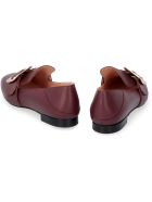 Bally Janelle Leather Loafers Bally Janelle Leather Loafers - Burgundy