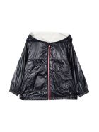 Moncler Black Waterproof Jacket Moncler Enfant Moncler Black Waterproof Jacket Moncler Enfant - Nero