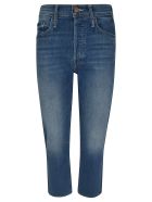 Mother Semi-cropped Fitted Jeans Mother Semi-cropped Fitted Jeans - Stonewash