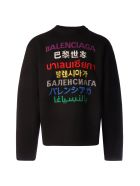 Balenciaga Crewneck Sweatshirt Balenciaga Crewneck Sweatshirt - Nero