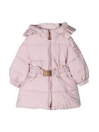 Monnalisa Monnalisa Pink Down Jacket Monnalisa Monnalisa Pink Down Jacket - Unica