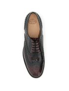 Church's Burwood 5 Brogue Shoes Church's Burwood 5 Brogue Shoes - LT BURGUNDY BLACK (Purple)