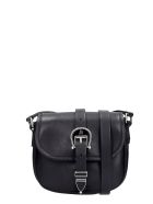Golden Goose Rodeo Shoulder Bag In Black Leather Golden Goose Rodeo Shoulder Bag In Black Leather - Black