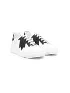 Dsquared2 Print Sneakers Dsquared2 Print Sneakers - Bianco-nero