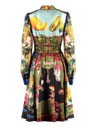 Dolce & Gabbana Printed Silk Dress Dolce & Gabbana Printed Silk Dress - Multicolor