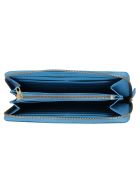 Light Blue Leather Wallet Comme des Garçons Wallet Light Blue Leather Wallet - LIGHT BLUE