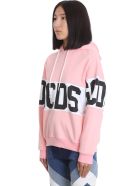 Sweatshirt In Rose-pink Cotton GCDS Sweatshirt In Rose-pink Cotton - Pink