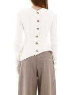A.W.A.K.E. Mode Peplum Top A.W.A.K.E. Mode Peplum Top - OFF WHITE (White)