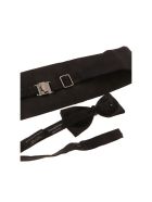 Ermenegildo Zegna Kit Cummerbund Bow Tie Ermenegildo Zegna Kit Cummerbund Bow Tie - A Black