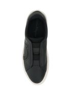 Salvatore Ferragamo Tasko Slip-on Sneakers Salvatore Ferragamo Tasko Slip-on Sneakers - BLACK (Black)