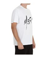 MSGM Logo T-shirt MSGM Logo T-shirt - OPTICAL WHITE