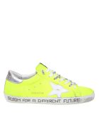 Golden Goose Super-star In Fluo Yellow Leather Golden Goose Super-star In Fluo Yellow Leather - White/Yellow