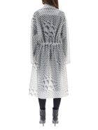 Marine Serre Printed Raincoat Marine Serre Printed Raincoat - WHITE