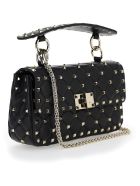 Rockstuds Handbag Valentino Garavani Rockstuds Handbag - Nero