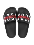 Dsquared2 Black Slippers . Dsquared2 Black Slippers . - Unica