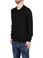 Alexander McQueen Black Wool Jumper Alexander McQueen Black Wool Jumper - Black