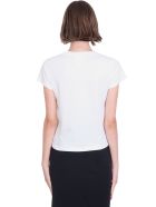 Helmut Lang T-shirt In White Cotton Helmut Lang T-shirt In White Cotton - white