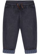 Fendi Kids Jans Fendi Kids Jans - Blue