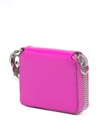 Kara Leather Bike Crossbody Wallet Kara Leather Bike Crossbody Wallet - Fuxia