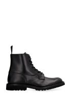 Tricker's Burford Leather Lace-up Boots Tricker's Burford Leather Lace-up Boots - black