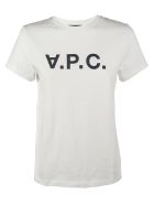 A.P.C. T-shirt Blanc Vpc F A.P.C. T-shirt Blanc Vpc F - WHITE