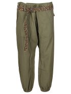 Olive Green Cotton Trousers R13 Olive Green Cotton Trousers - Olive
