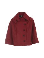 PierAntonioGaspari Short High Neck Jacket PierAntonioGaspari Short High Neck Jacket - Rosso