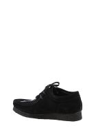 Logo Print Suede Shoes Palm Angels Logo Print Suede Shoes - Nero