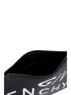 Givenchy Large Zip Pouch Clutch In Black Leather Givenchy Large Zip Pouch Clutch In Black Leather - Nero