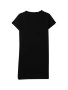 Balmain Black T-shirt Dress Balmain Black T-shirt Dress - Nero