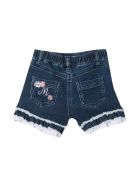 Monnalisa Denim Shorts Monnalisa Denim Shorts - Denim