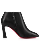 Christian Louboutin Black Leather Eleonor 85 Ankle Boots Christian Louboutin Black Leather Eleonor 85 Ankle Boots - BLACK