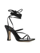 Paris Texas Mirta Animalier-effect Leather Sandals Paris Texas Mirta Animalier-effect Leather Sandals - Nero