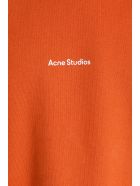 Acne Studios Fierra Stamp Sweatshirt In Orange Cotton Acne Studios Fierra Stamp Sweatshirt In Orange Cotton - orange