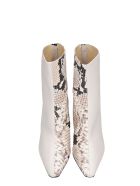 Fabio Rusconi High Heels Ankle Boots In Beige Leather Fabio Rusconi High Heels Ankle Boots In Beige Leather - beige