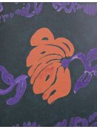 Purple Floral Print Shopper Bag Marni Purple Floral Print Shopper Bag - Viola