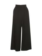 Y's O Straight Thick Pants Pinstripe Y's O Straight Thick Pants Pinstripe - Black