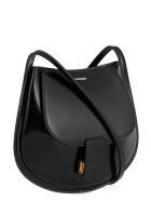 Leather Shoulder Strap Bag Jil Sander Leather Shoulder Strap Bag - Black