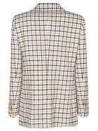 Vivetta Check Blazer Vivetta Check Blazer - White/Black