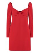 RED Valentino Crepe Mini Dress RED Valentino Crepe Mini Dress - red