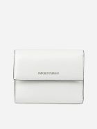 Trifold Wallet With Garnet Effect Emporio Armani Trifold Wallet With Garnet Effect - Grigio