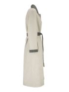 Loro Piana Kerrin Coat With Belt Silver Grey Loro Piana Kerrin Coat With Belt Silver Grey - Silver/grey