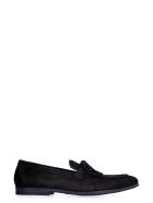 Doucal's Suede Leather Loafers Doucal's Suede Leather Loafers - blue