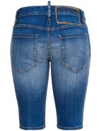 Dsquared2 Cotton Denim Bike Shorts Dsquared2 Cotton Denim Bike Shorts - Blu